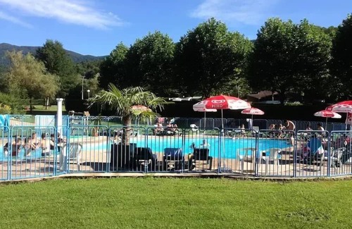 Oust Casa | Campsite Les 4 Saisons * - COUSERANS MOBILE HOME with covered terrace 6/8 people. 8 people