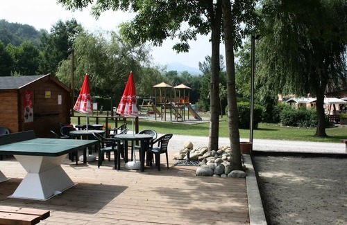 Oust Casa | Campsite Les 4 Saisons * - COUSERANS MOBILE HOME with covered terrace 6/8 people. 8 people