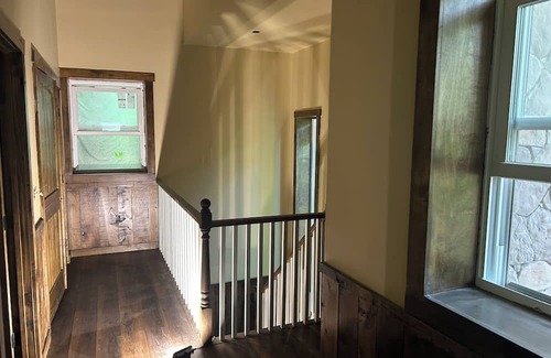 Ellijay Chalet De Esquí | Charming 3-bedroom Mountian Bike Trail chalet with AC and WiFi in serene Ellijay