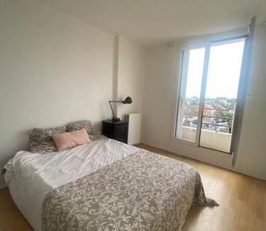 Bezons Apartamento | Duplex familial vue Tour Eiffel