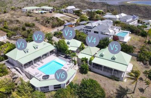 Oyster Pond Casa | V3 Magical view on the heights of Oyster Pond