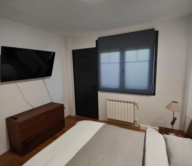 Sancibrián Apartamento | Habitación doble independiente con baño