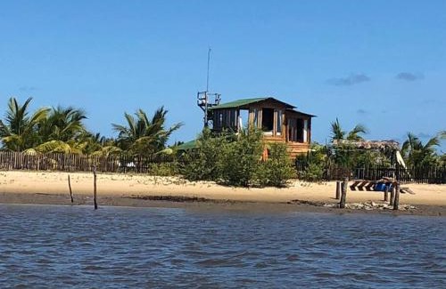 Praia do Baixio Chalet De Esquí | Eco Chalé Refúgio à beira do rio