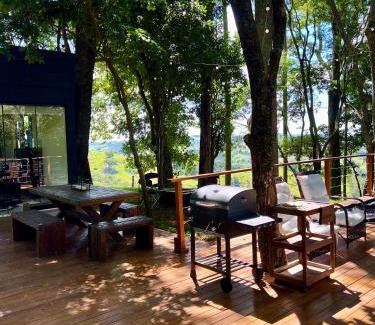 Bueno Brandao Otro | Cabana espetacular na floresta Mantiqueira