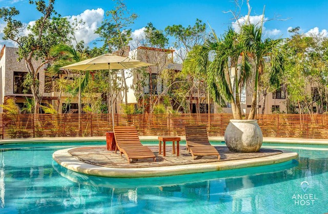 PVT Rooftop Terrace Pool/Lounge | 2 Cenotes Onsite