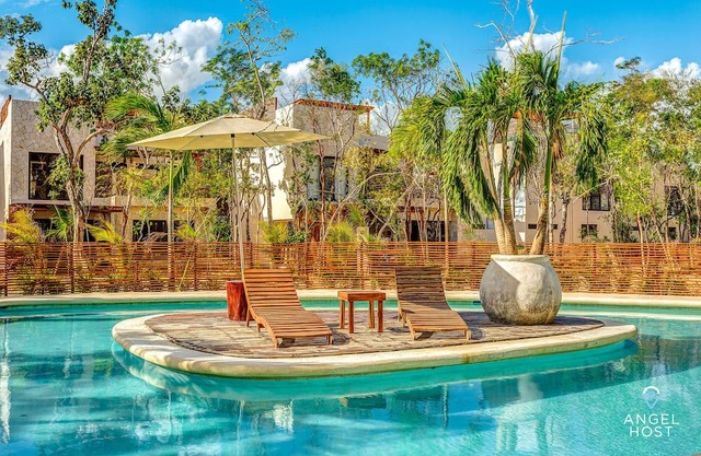 PVT Rooftop Terrace Pool/Lounge | 2 Cenotes Onsite