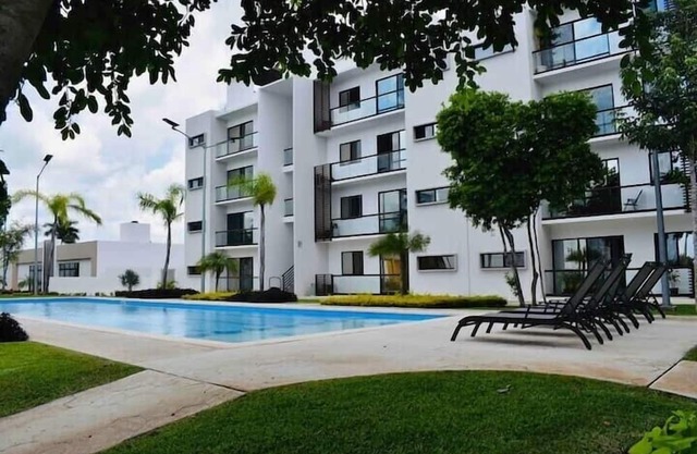 Enjoy the paradise in our two bedroom apartment located at the newest area