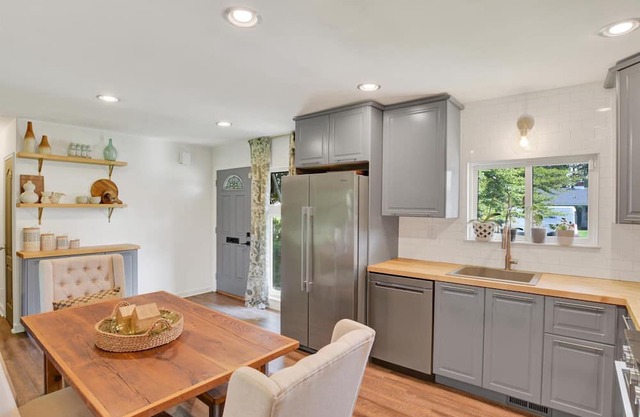Completely renovated home on tree-lined street!