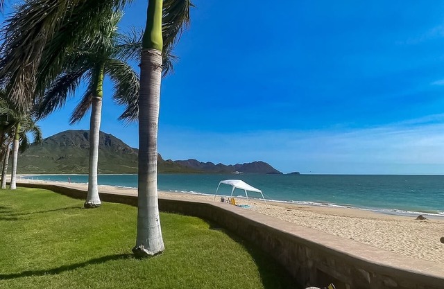 Beautiful beach front condo