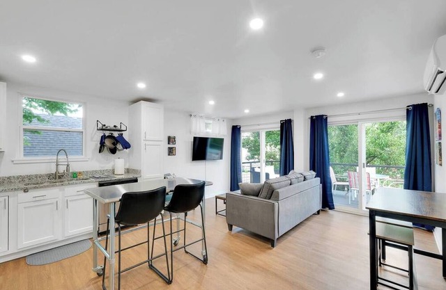 Unique Shipping Container Retreat: Five 1BR Units