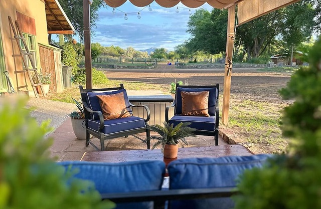 A perfectly peaceful stay on a working horse ranch in Abiquiu Valley