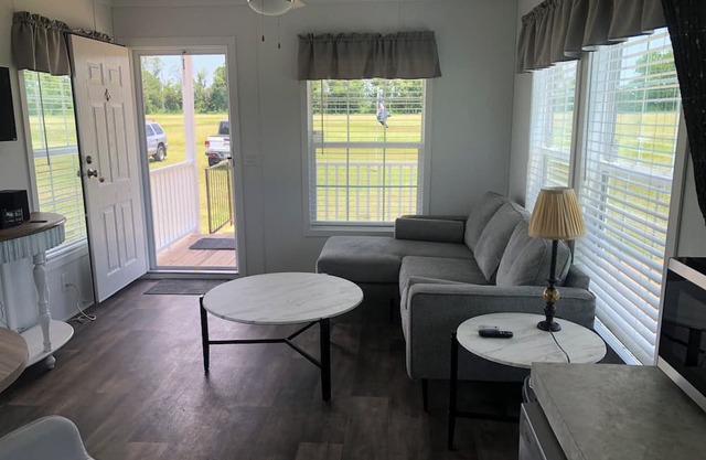Brand New Cottage located on 6 acres, Quiet get-a-way, yet close to town.