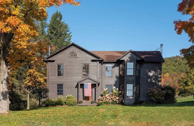 1820s Farmhouse with 182 private acres with a spring fed swimming pond.