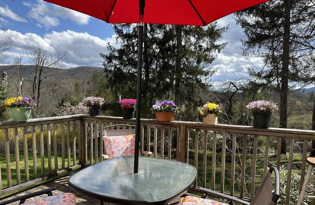 Charming, bright cottage, easy walk to Stockbridge. Pet Friendly!