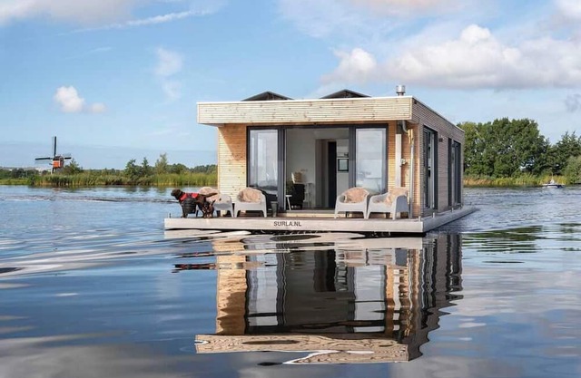 Comfortable houseboat 6p, location Kagerplassen