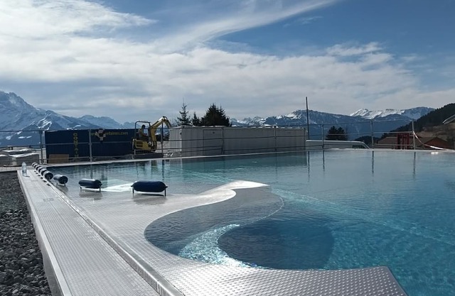 The Alpine Studio on the ski slopes