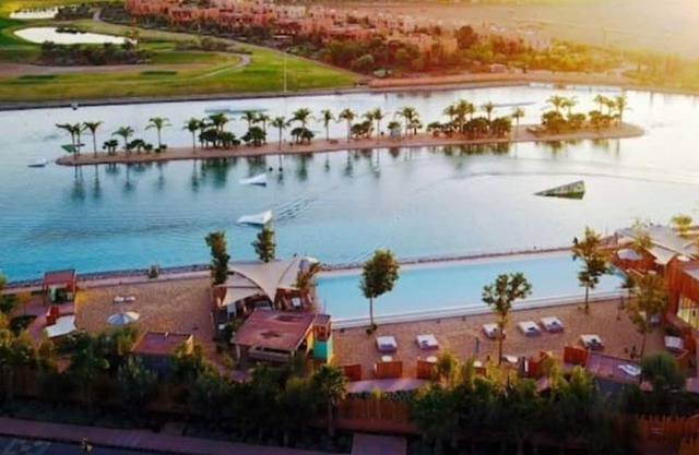 Villa Marrakech Piscine Privée vue sur Golf&atlas