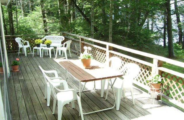 Cozy cottage in serene setting with a lovely sandy entry to Brandy Pond!