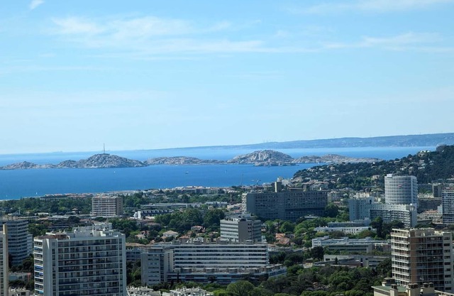 Cosy Apart Sea View, Close to the Calanques & the Vélodrome – Parking Included!