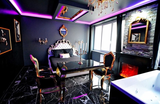 La suite Majestueuse/Private XXL spa/Croix de st André/Luminous ambience/Luxury