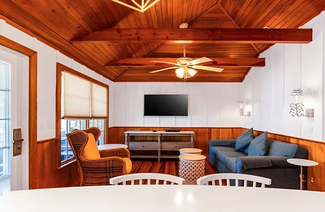 Tropical Escape in Spacious Cottage w/Kitchen | Onsite Pools | Free Parking