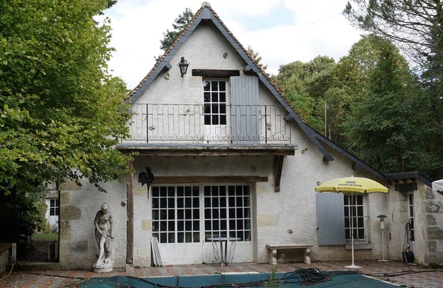 Casa de vacaciones 'La Closerie Du Cassereau' con jardín compartido y balcón