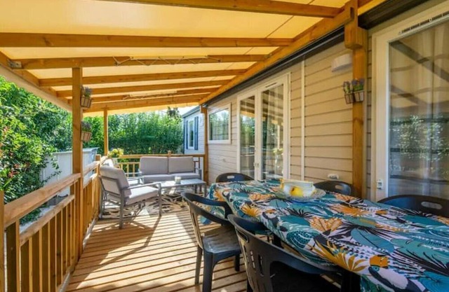 Mobile Home 44m² Camping 4* La Carabasse Vias Beach 800m from the sea