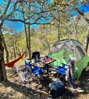 Camping en la Sierra de Arteaga