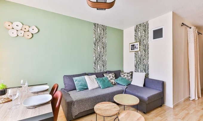 Les Sables d'Olonne Apartamento | Cozy apartment, ideally located in the city center