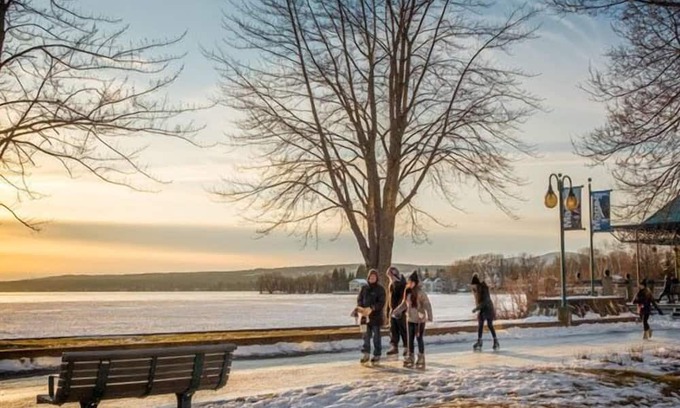 Eastman Chalet De Esquí | The Surf N Turf-Spa-Eastman-Lake Access