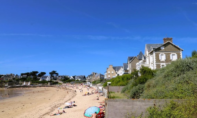 Saint-Ideuc Apartamento | A Saint-malo, Dans le Quartier de Rochebonne et à 1.8km du Bourg de Rothéneuf, Agréable Location de