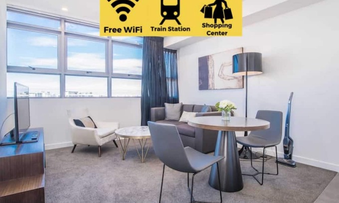 Chatswood CBD Apartamento | Modern Hotel Apartment Train Station Access! 1Bed1Bath at Chatswood