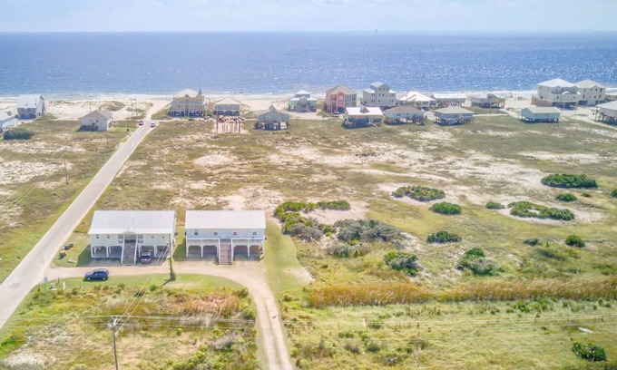 Fort Morgan Casa | New Owner Listing! 900' to PRIVATE Beach Access! Gulf & Mobile Bay Views!