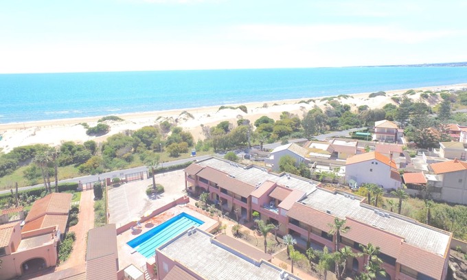 Santa Maria del Focallo Casa | Le Dune Residence apartment 10 meters from the Blue Flag beach
