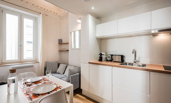 2nd Arrondissement Apartamento | DIFY Suchet climatisé - Perrache/Confluence