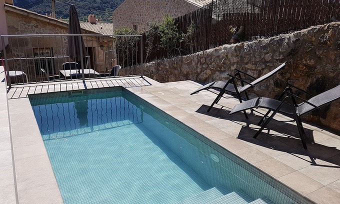 Pollensa Casa | Charming Townhouse with sunny private pool and terrace in the old town