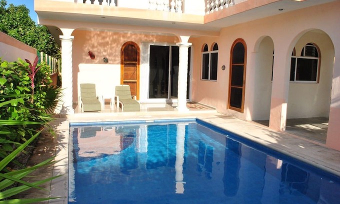 Puerto Morelos Apartamento | Comfortable, spacious ground floor apt with pool