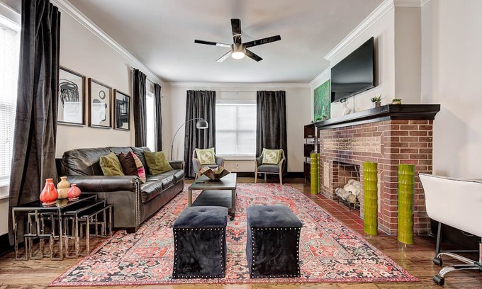 Lincoln Terrace Apartamento | Lincoln Tudor II-near OU Med, Bricktown, Arena
