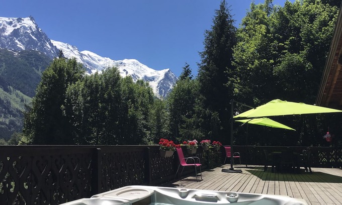 Les Praz-de-Chamonix Chalet De Esquí | Incredible Chalet-Terrace Incredible-Jacuzzi & Sauna