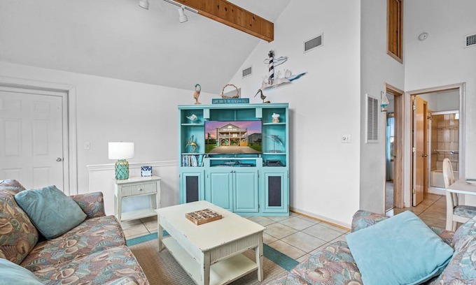 Spindrift Banks Casa | Amplia terraza con una vista! Vista al mar, paseo corto a la playa de Salvo, DogFriendly, WiFi