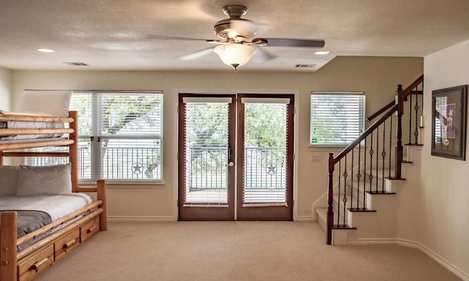 Burnet Casa | Lakefront 6BR Retreat w Dock & Game Room