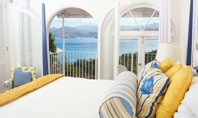 Morne Rouge Casa | Deluxe Villa, 1BR at Mount Cinnamon, Ocean View, Personal Balcony Serenity