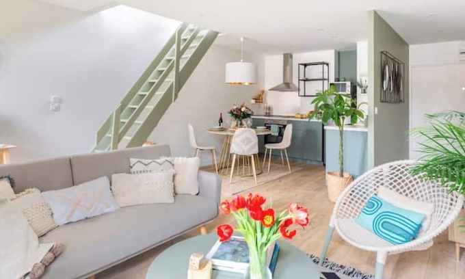 Nemours Apartamento | Les Reflets Du Loing - Duplex No.5 - Nemours