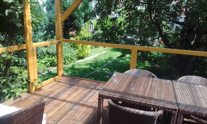 Senden Cabina | Charmantes Holzhaus mit Garten und Terrasse - Ruhig, Aber Zentral Gelegen