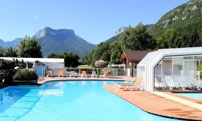 Chaparon Alquiler De RV | Camping Les Fontaines* - Lodge Kenya 3 rooms 5 people