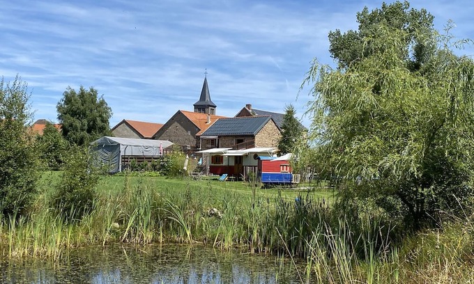 Saint-Pardoux Casa | Null 'Tiny House 3/4 Places' with Shared Pool, Wi-Fi and Air Conditioning