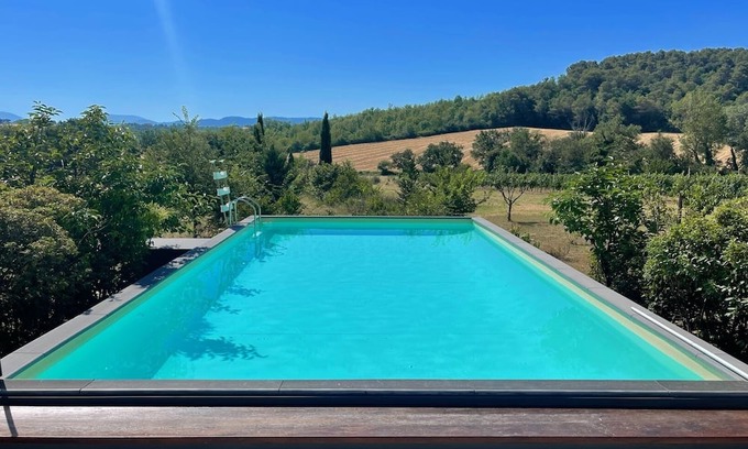 San Brizio Villa | Ecstatic views all around - exc villa, pool + grounds - pool house - 12 guests