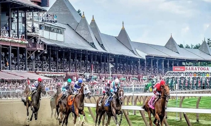 Saratoga Springs Cabaña | Across The Street From Saratoga Race Track