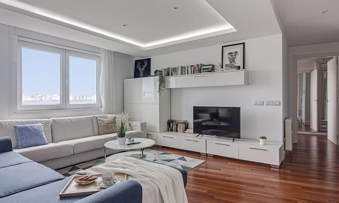 La Coruna Apartamento | Riazor Ocean View Apartment