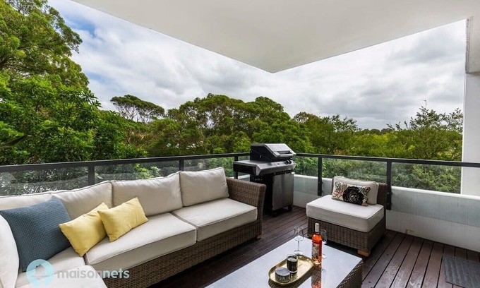 Camperdown Apartamento | 1 Bed Apt, AirCon & Large Balcony with BBQ